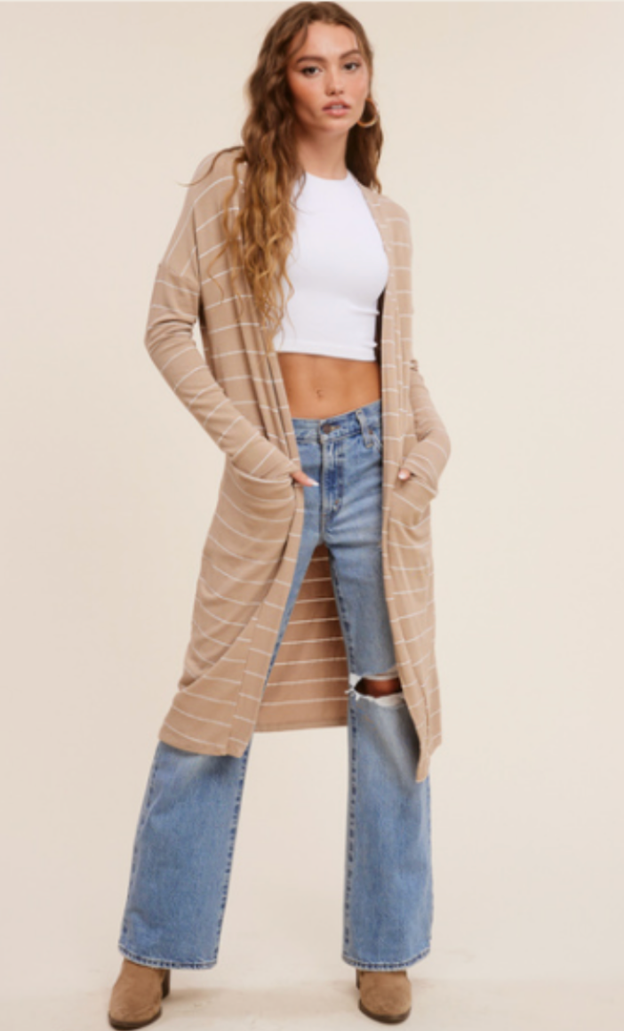The Striped Cardigan