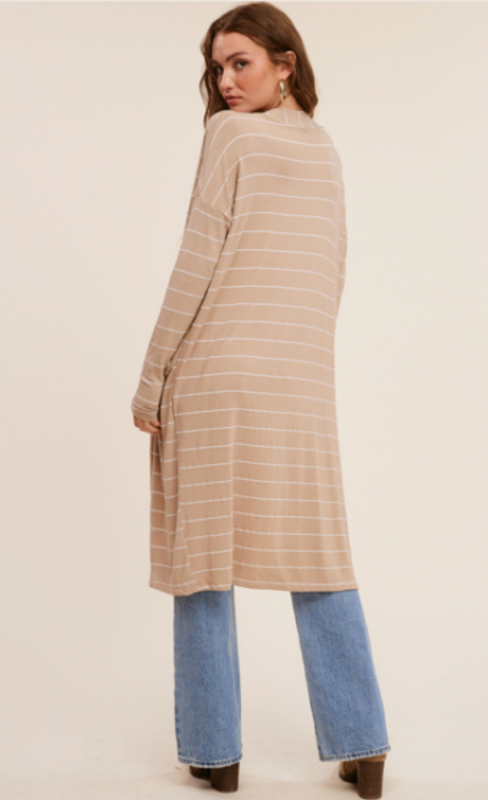 The Striped Cardigan