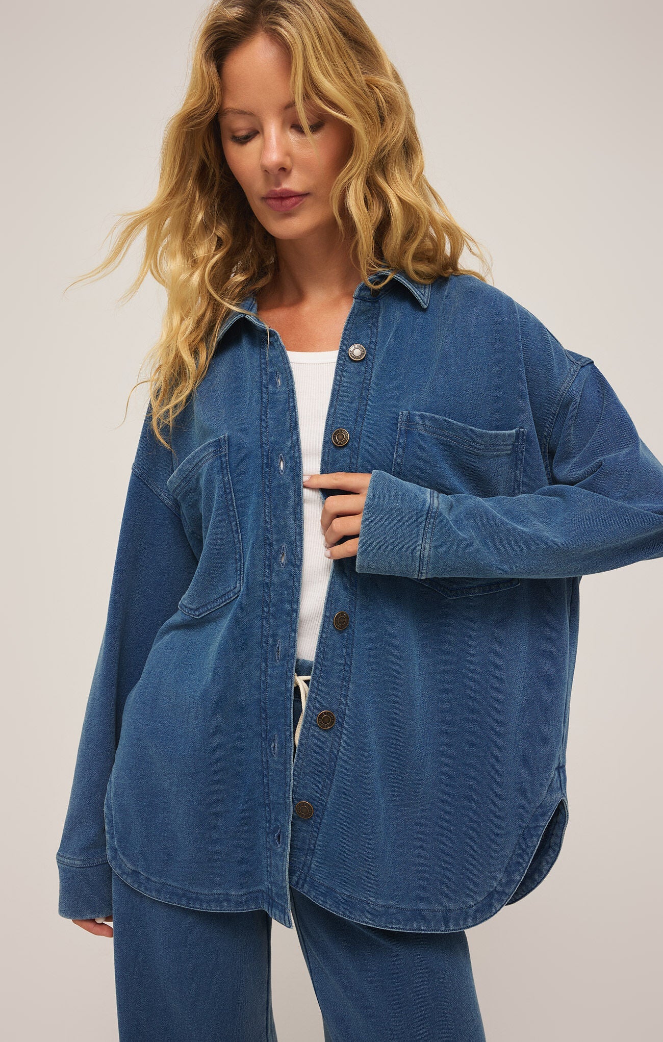 The All Day Knit Denim Jacket