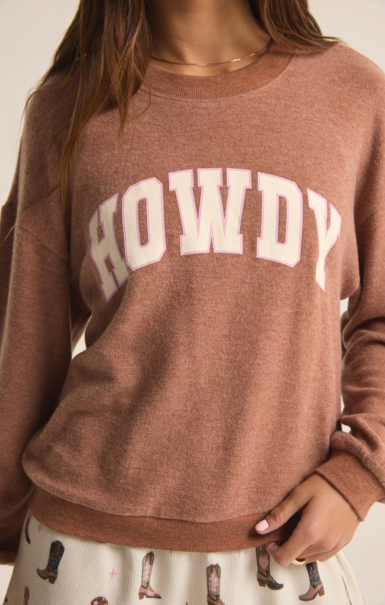 Z Supply Howdy LS Top