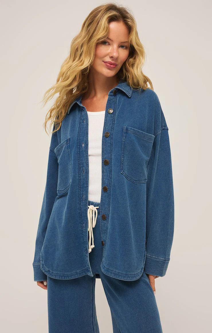 The All Day Knit Denim Jacket