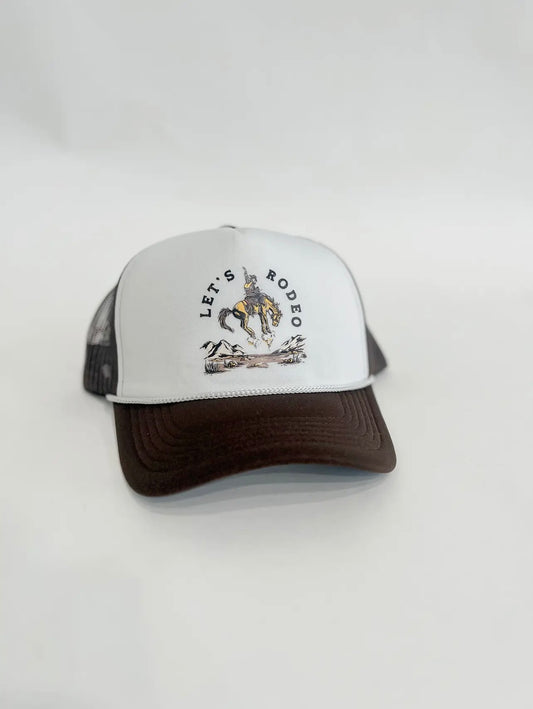 Lets Rodeo Trucker Hat