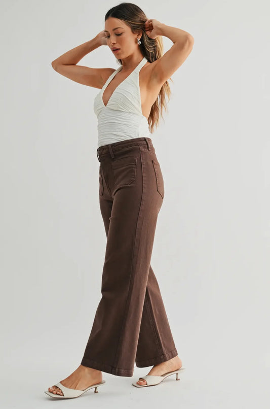 Just Black Denim Patch Pocket