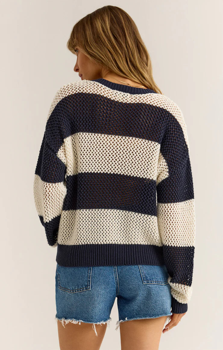 Z Supply Broad Beach Stripe Sweater