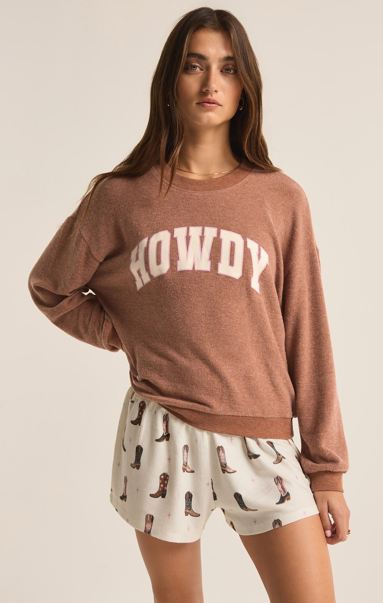 Z Supply Howdy LS Top